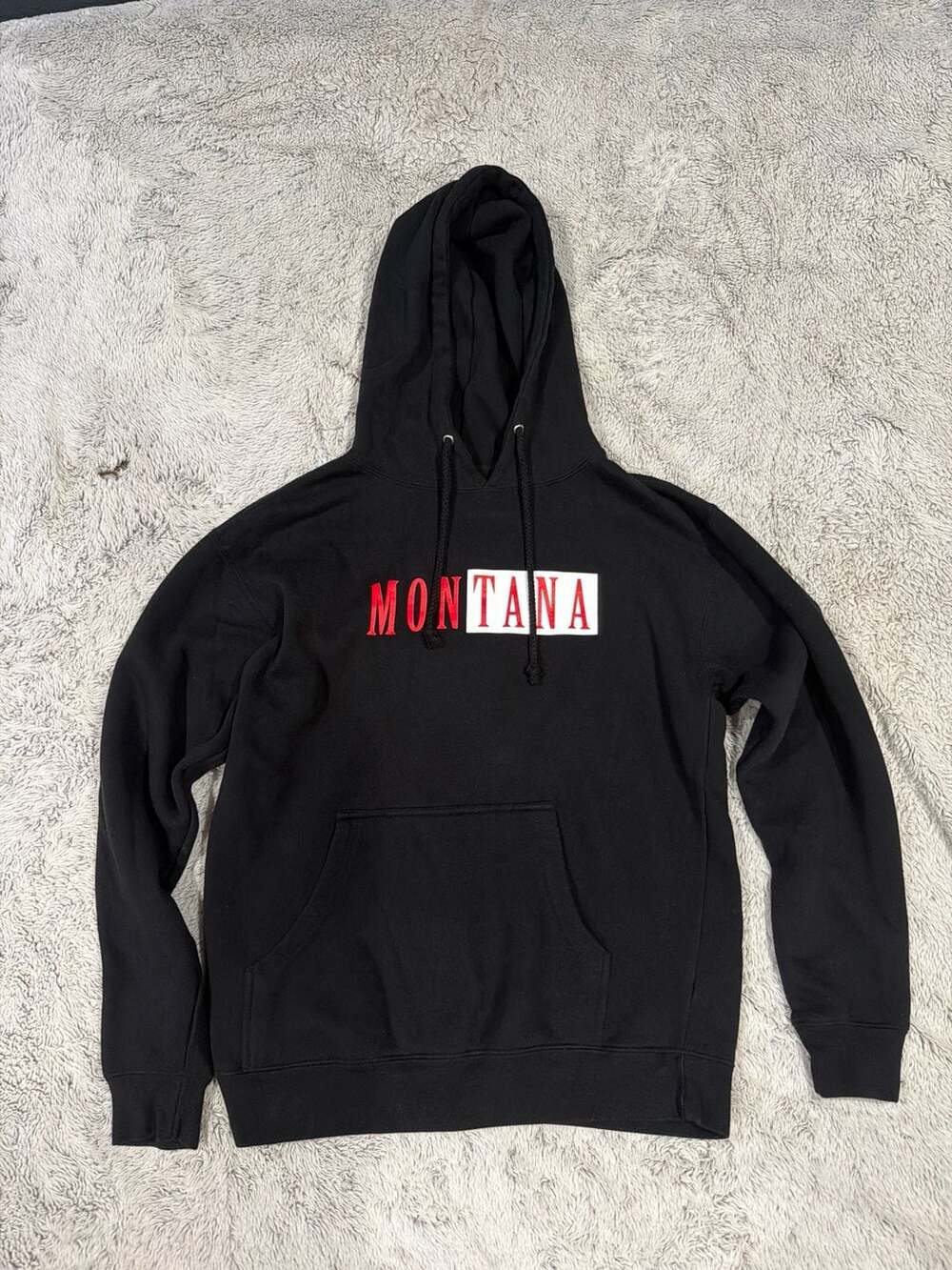 Adapt. San Francisco Montana Album Art Black Pullover Hoodie